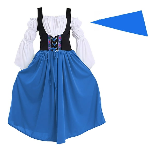 JSCDRPDWL Long Red Dress Emerald Green Dress for Girls Christmas Baby Girl Outfit New Born Baby Girls Gift Infant Gifts Size 12 Girls Clothes 9 Month, Blue 14-16 Years