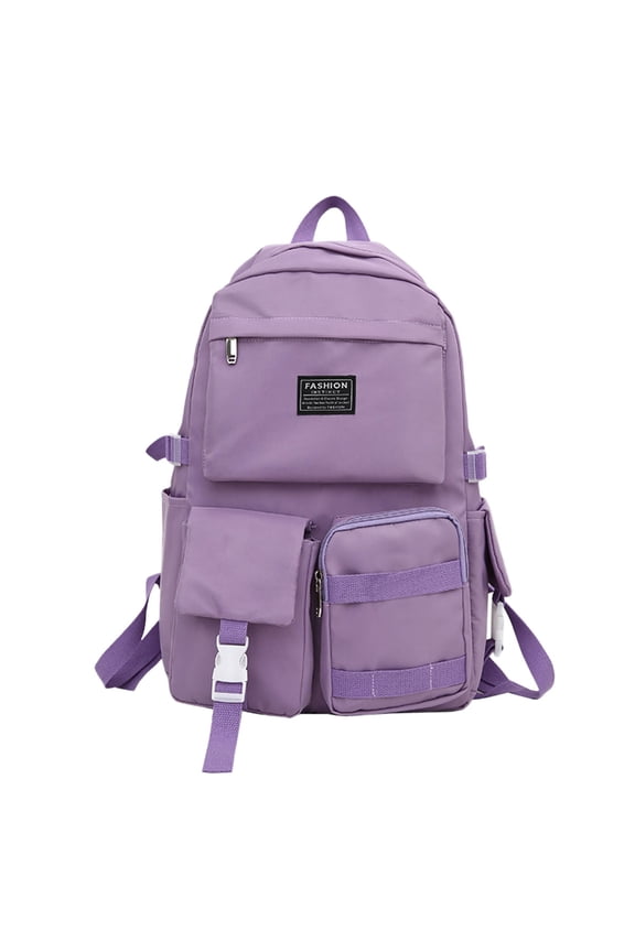 Lunch Backpack with Charger Built in Ladies Backpack Purse Backpack Large Clearance Backpacks Best Travel Backpack for Men Cute Laptop, Purple One Size