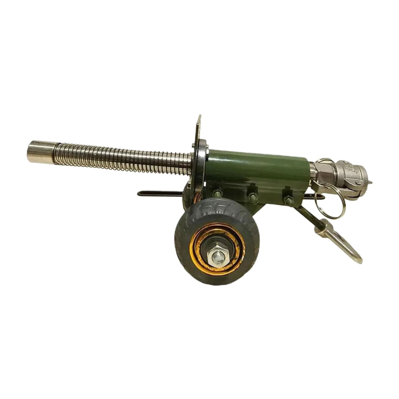 JSCDRPDWL Mini Firecracker Artillery Cannon, Stainless Steel Cannon Model Firecracker Launcher