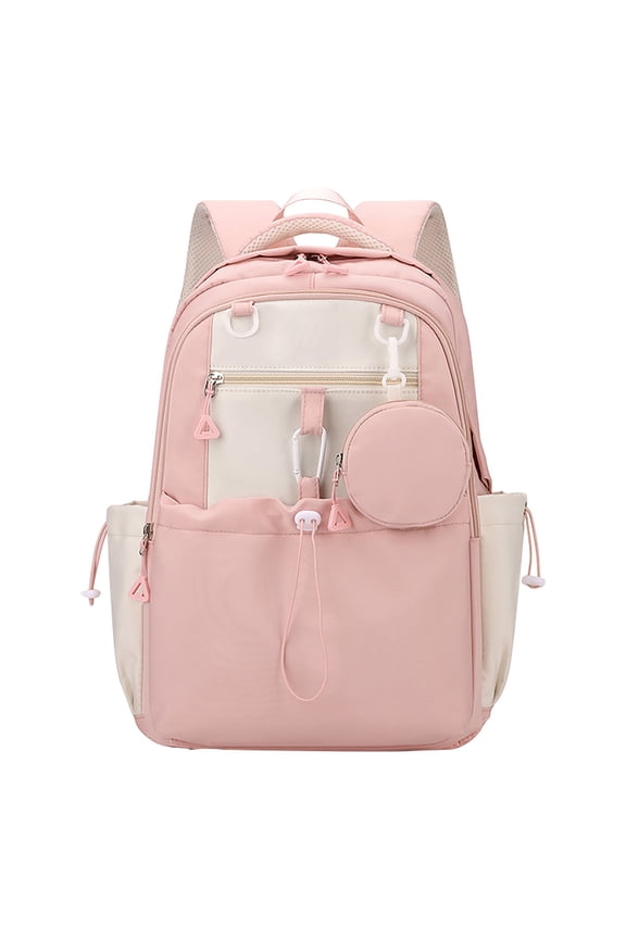 Nursing Backpack Traveling Backpack for Men Rucksack Backpack College Backpacks Travel Backpack Clothes Mochilas De Mujer Lightweight, Pink One Size