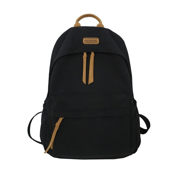 JSCDRPDWL Small Waterproof Backpack with Trolley Sleeve Heavy Duty Backpack for Men Small Womens Backpack Weekend Backpack Women Travel Backpack, Black One Size