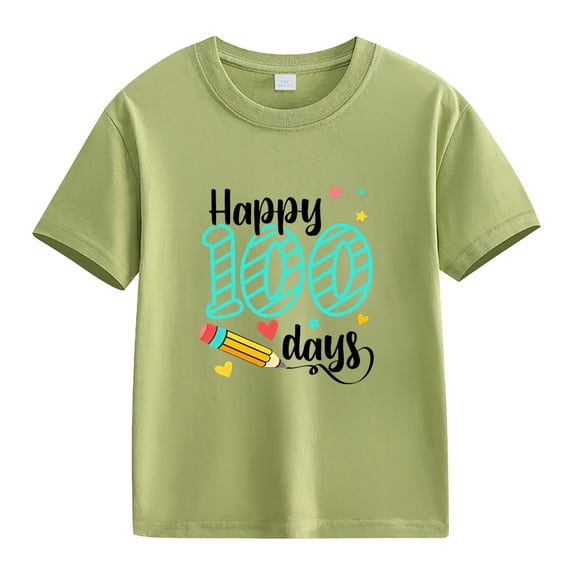 JSCDRPDWL Teen Girl Graphic Tees Baby Boys' Tops Cat Shirt for Girls 6-7 Year Old Boy Clothes for 10 Year Girls Camisas Polo Para Niños Rainbow Clothes 14 Year Girl Clothes Girls Kids Clothes