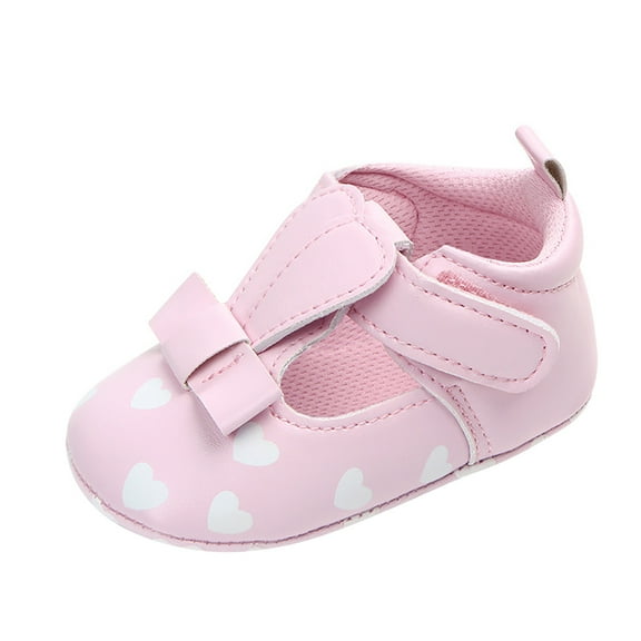 JSCDRPDWL Toddler Girl Closed Toe Sandals Kids Running Shoes Girls 3D Rabbit Ears Girls' Cute Pu Love Print Non-Slip Ankle Sneakers-Baby Shoes Princess Accessories for Girls 4-6