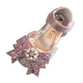 thumbnail image 1 of JSCDRPDWL Toddler Girl Sandals Fashion Spring Sneaker Slippers for Kids and Summer Girls Sandals Dress Dance Performance Princess Shoes Pearl Rhinestone Big Bow Breathable and Comfortable,, 1 of 6
