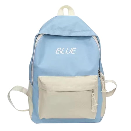 JSCDRPDWL Travel Laptop Backpack Travel Backpack with Luggage Strap Backpack for College Students Bolso Para Hombre Mochilas Para Mujer Mochilas, Blue One Size