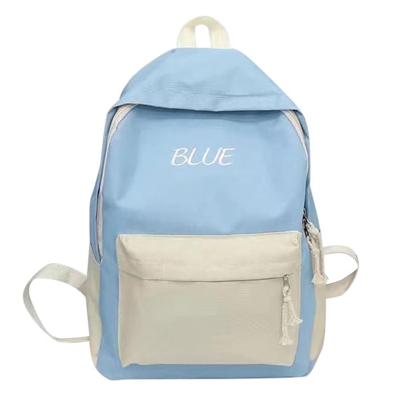 JSCDRPDWL Travel Laptop Backpack Travel Backpack with Luggage Strap Backpack for College Students Bolso Para Hombre Mochilas Para Mujer Mochilas, Blue One Size