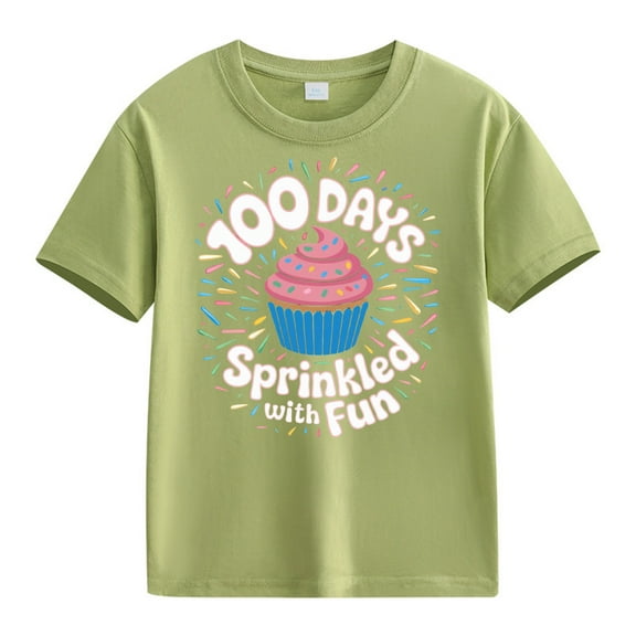 JSCDRPDWL White Tees Trendy Tops for Teens Shirts Under 5 Dollars Plus Size Girls Clothes for 5t Boys Girls Size 14 Clothes Kids Clothes Boys 2t-3t Girls 14-16 Toddler Clothes 4t Boys Size 14-16