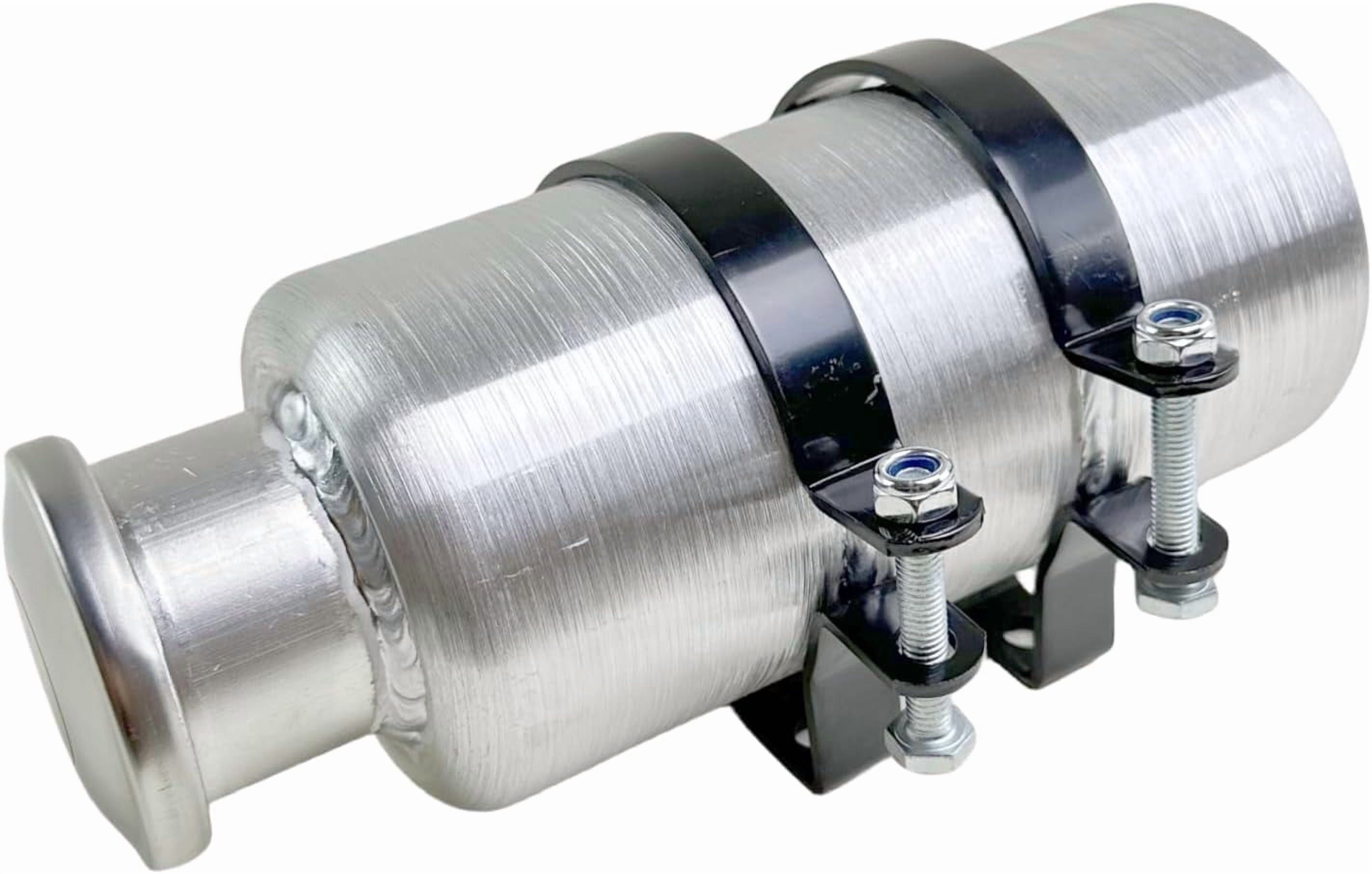 JSD Auto Parts Gas Tank Fuel Cell M365 Vertical Round Center Fill 0.38 Gallon 4x8 1/8 NPT Outlet