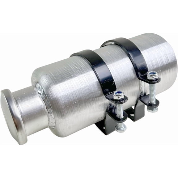 JSD Auto Parts Gas Tank Fuel Cell M365 Vertical Round Center Fill 0.38 Gallon 4x8 1/8 NPT Outlet