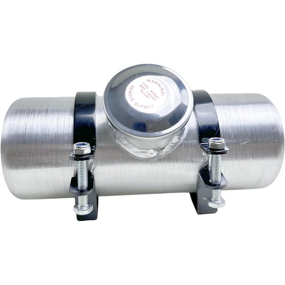 JSD 0.48 Gallon 4x10" Universal Fuel Cell Gas Tank Center Fill 1/8" NPT Outlet For Minibike