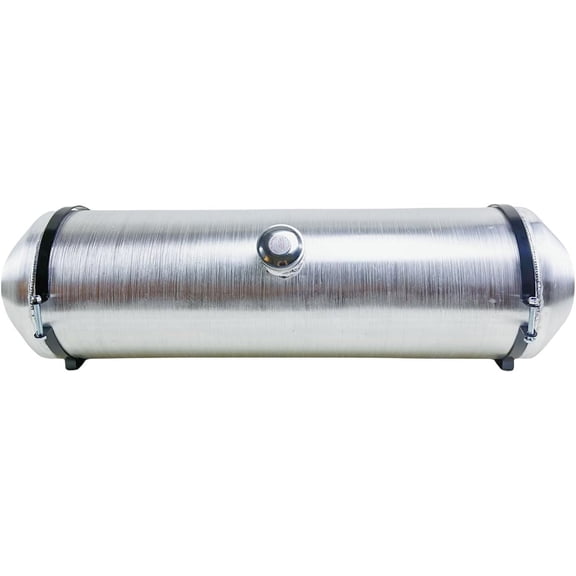 JSD 12 Gallon 10x36 Spun Aluminum Universal Gas Tank/ Fuel Cell With Bracket Center Fill 3/8" NPT Outlet
