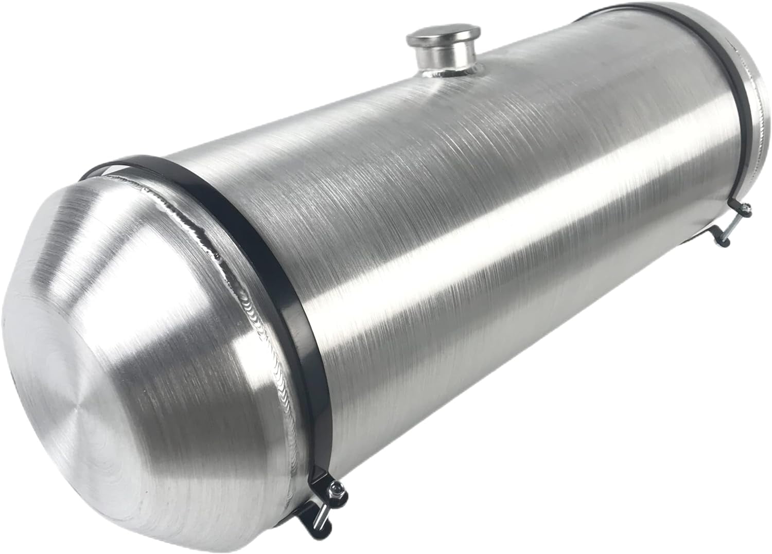 JSD 19 1/4 Gallon Auxiliary Aluminum Gas Tank / Fuel Tank 12 x 40" Center Fill 3/8" NPT Outlet