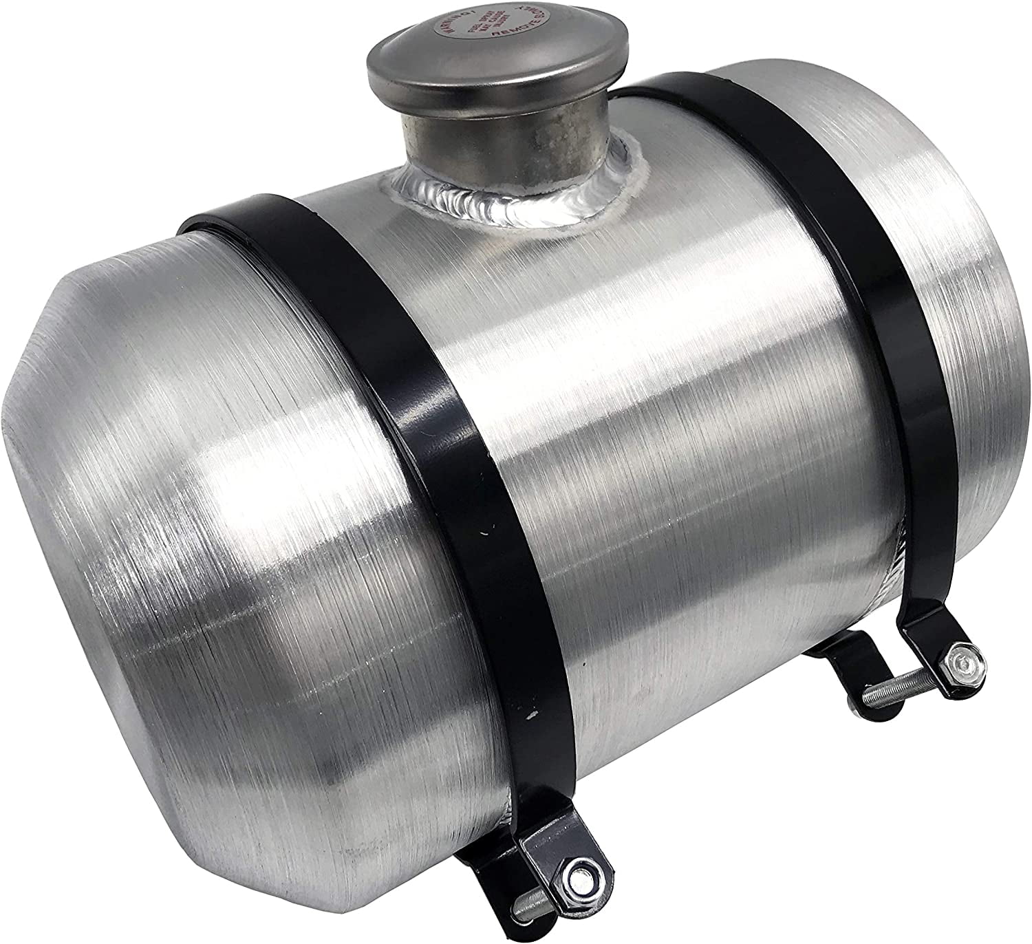 JSD 2.5 Gallons 12" x8" Center Fill Spun Fuel Tank / Gas Tank 1/4 NPT For Go Cart