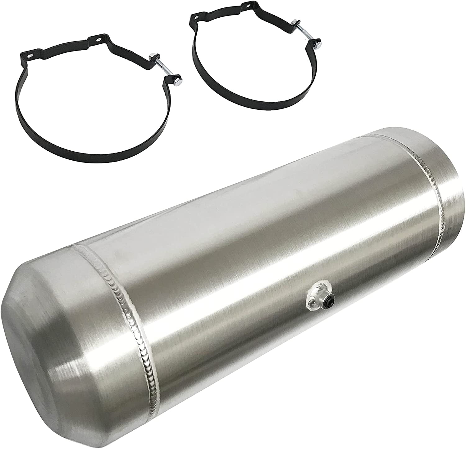 JSD 5 Gallons Aluminum End Fill Spun Fuel Gas Tank Cell + Bracket