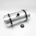 thumbnail image 1 of JSD 8x18'' 3.9 Gallon Center Fill Spun Aluminum Round Fuel Tank 1/4 NPT Outlet Gas Tank for Rat Rod, Offroad, 1 of 7