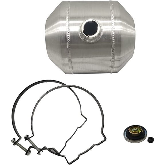JSD AUTO PARTS 10"x12" 1/4" NPT Outlet 3.75 Gallons Center fill Aluminum fuel/gas tank
