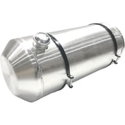 JSD AUTO PARTS 14 1/2 Gallon 12 x30" 3/8NPT Outlet End Fill Spun Aluminum Gas Fuel Tank-Off-road, mini bike,go kart