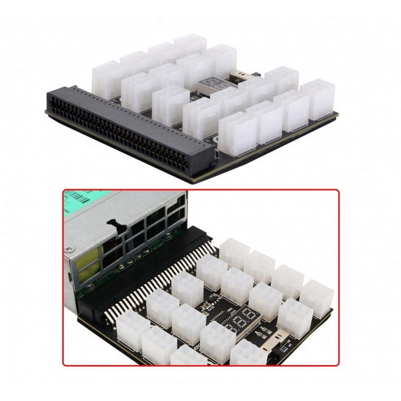 Breakout Board DPS-1200FB/QB A Power Supply Breakout Board Adapter - 17  Ports For Crypto Mining Rigs Server Psu
