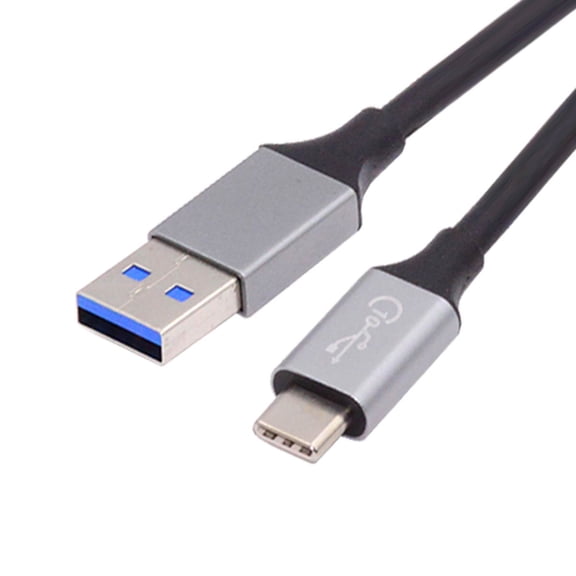 JSER 50cm 10Gbps USB 3.1 Type C Male to USB3.0 Type A Male Data Power Cable 5V3A for Laptop Phone Disk