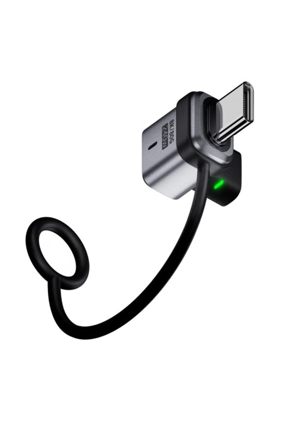 90 Degree USB5.0 80Gbps Male to Female Low Profile Down Up Angled Extension Adapter with Lanyard Keychain 240W 16K 8K 5K Compatible with USB4.0 Thunderbolt3/4/5