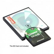 JSER Camera SD SDHC SDXC to High-Speed Extreme Compact Flash CF Type I Memory Card Adapter