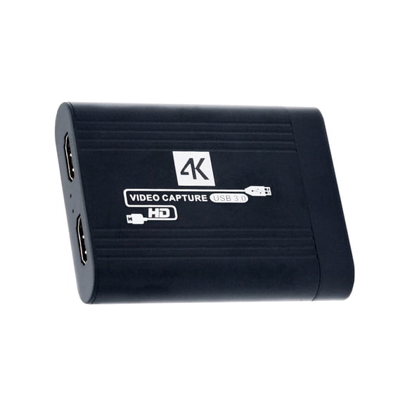 JSER HDMI Capture Card 4K Video Live Streaming USB Data for Camera Game Set-Top Box Recording Computer DVD