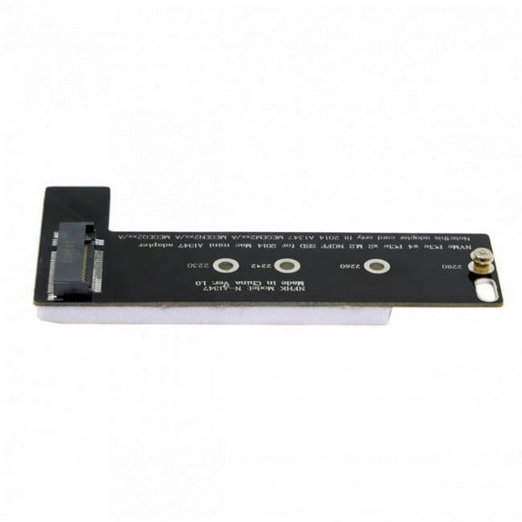 JSER M.2 NGFF M-Key NVME SSD Convertor Card for 2014 Macbook Mini A1347 MEGEN2 MEGEM2 MEGEQ2