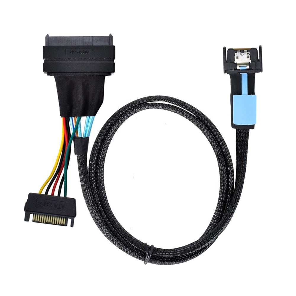JSER MCIO 4x Mini Cool Edge IO to U.2 SFF-8639 NVME PCIe PCI-Express ...
