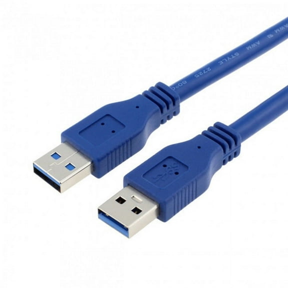 JSER New Super USB 3.0 Standard A Type Male to A Type Male Cable 1m
