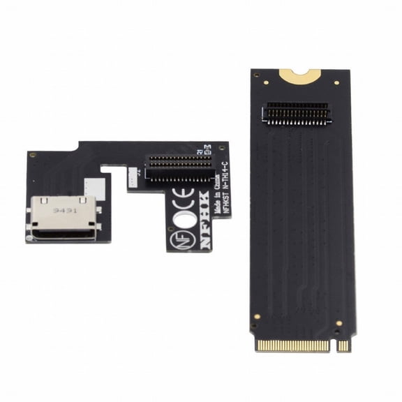 JSER PCI-E 3.0 M.2 M-key to Oculink SFF-8612 SFF-8611 Host Adapter for ThinkBook 14+ External Graphics Card & SSD
