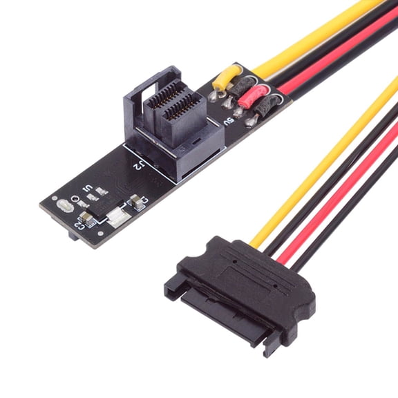JSER SFF-8643 PCI-E 4.0 Female to U.2 SFF-8639 U.3 NVME PCIe PCI-Express SSD Adapter for Mainboard