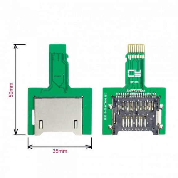 JSER TF Micro SD Male Extender to SD Card Female Extension Adapter PCBA SD/SDHC/SDXC UHS-III UHS-3 UHS-2