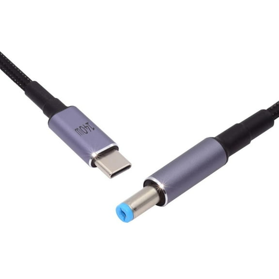 JSER Type C USB-C Input to 20V DC 5.5*2.1mm Output Power 100W 135W 140W 65W PD Charge Cable for Laptop