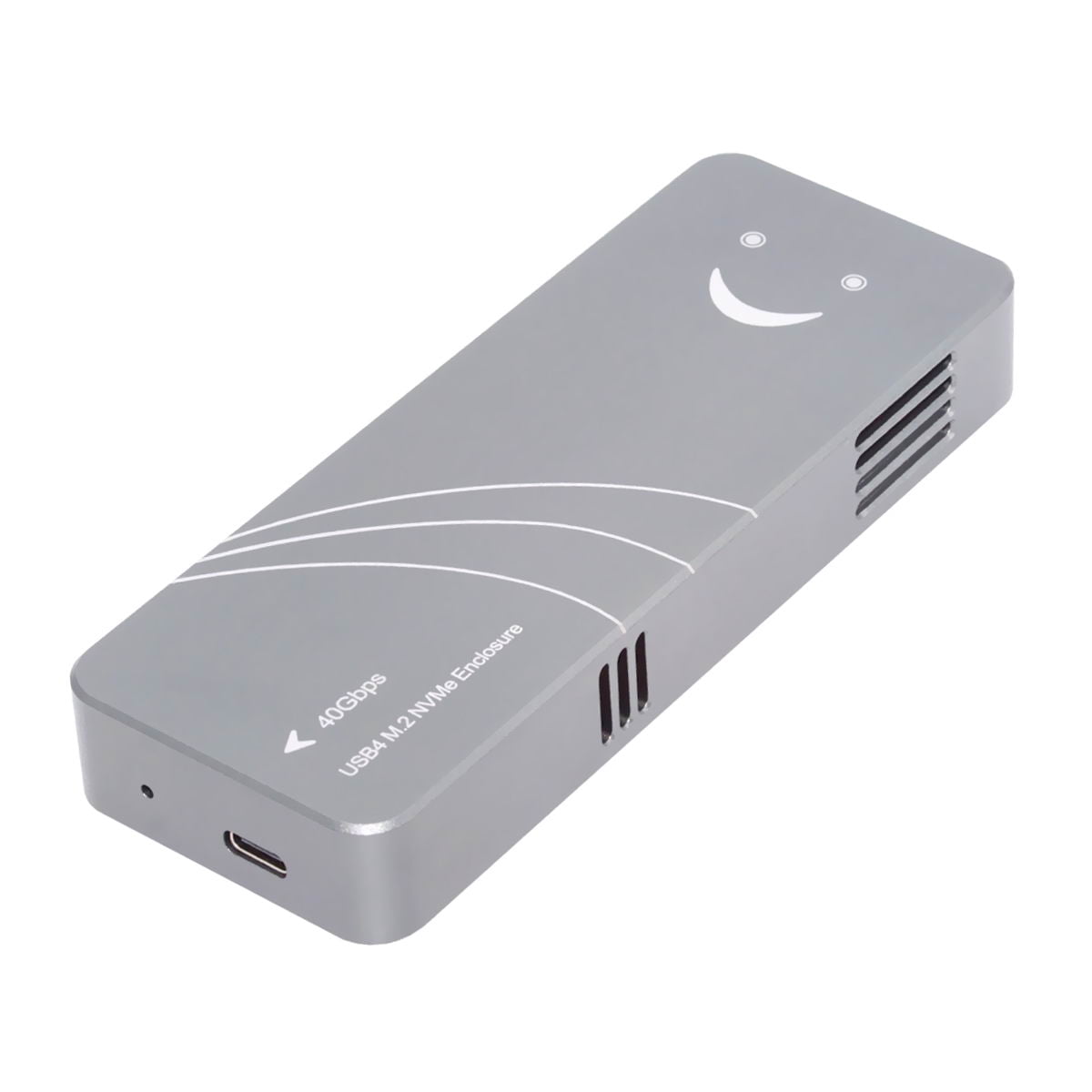 JSER Type-C USB4 40Gbps to PCI-E 4.0 X4 SSD NVME NGFF M-Key Enclosure USB-C 20Gbps ASM2464 Chipset