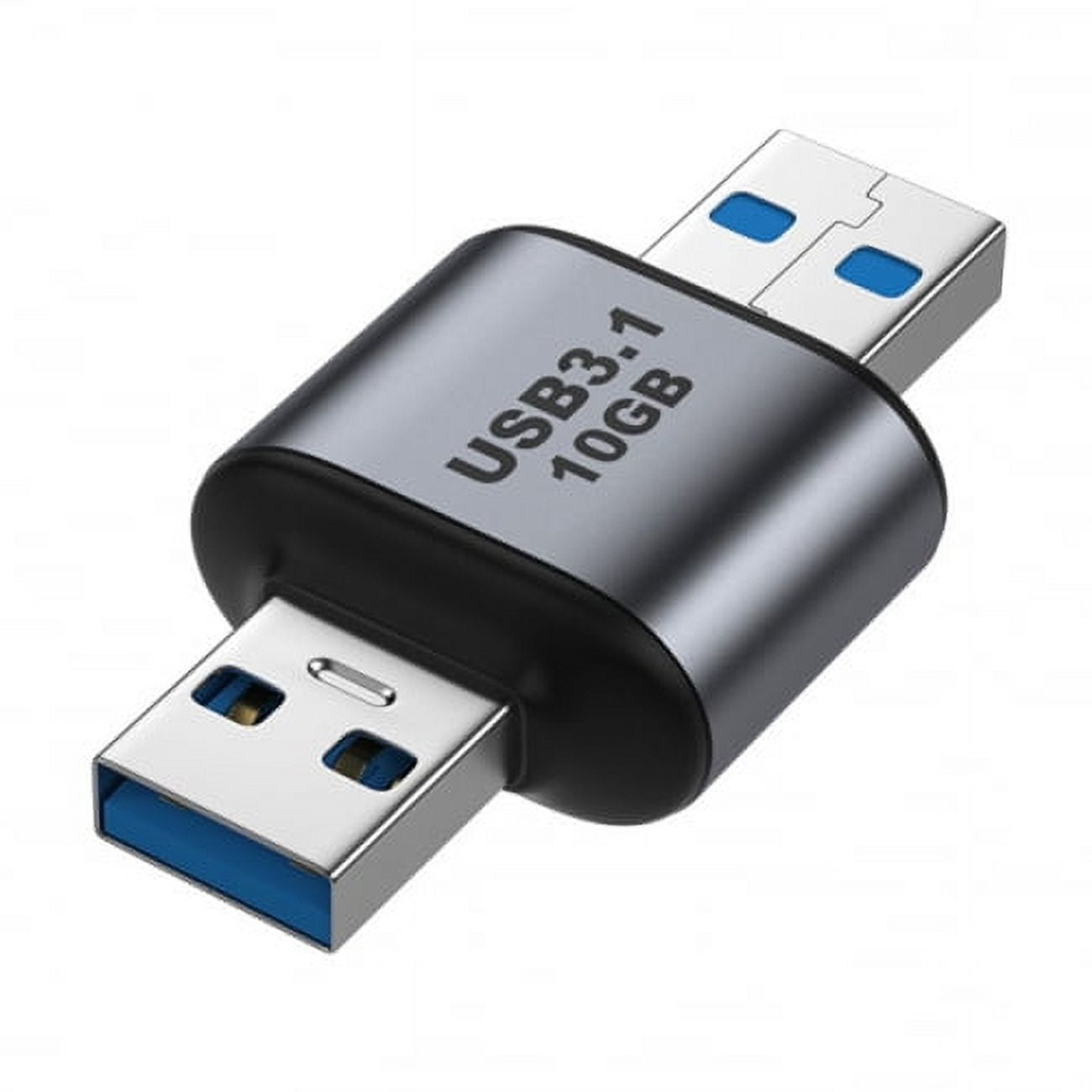 JSER USB 3.0/3.1 Type A Male to USB 3.0/3.1 A Male Data Adapter 10Gbps ...
