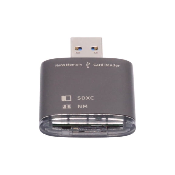 JSER USB 3.0 to NM Nano Memory Card & SD Card Reader Writerfor Mate Seial Phone & Camera & Laptop