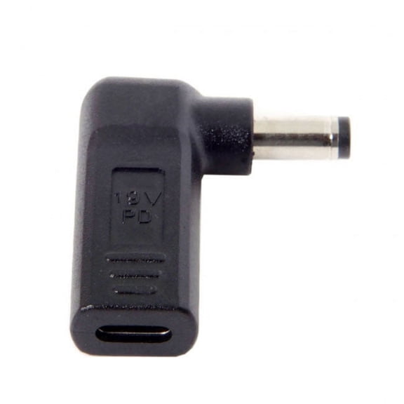 JSER USB 3.1 Type C USB-C to DC 20V 5.5 2.1mm Adapter PD Emulator Trigger 90 Degree Angled