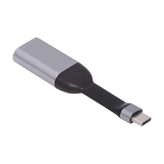 JSER USB-C Type-C Source to Displayport 4K 60hz Sink HDTV Adapter Ultra Slim Flat Cable 1080p for Laptop Tablet Phone