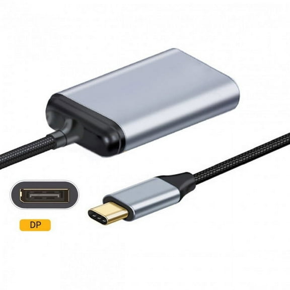 JSER USB-C Type C to Displayport Monitor DP Cable Adapter 4K 2K 60hz for Tablet Phone Laptop