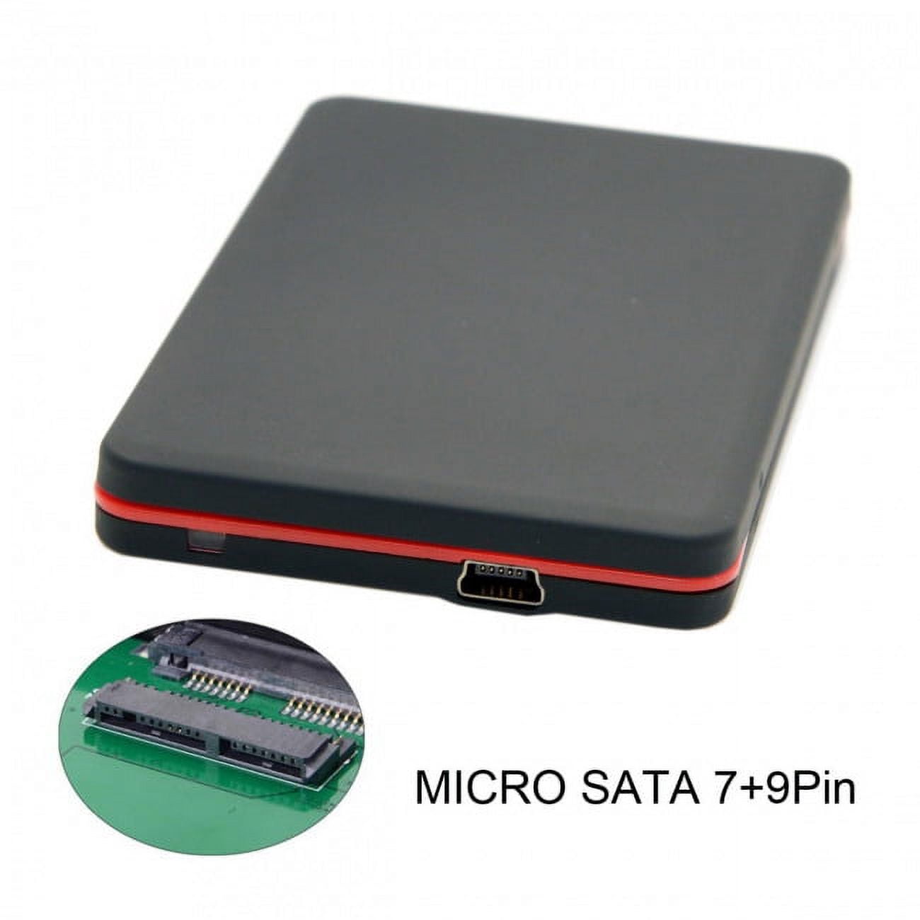 JSER 480Mbps to inch Micro SATA 16pin 7+9 SSD HDD