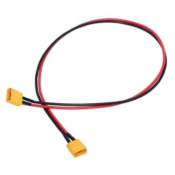 JSER XT30 Male to Male 18AWG Extension Cable Connector for RC Battery Portable Power Station Solar Panel