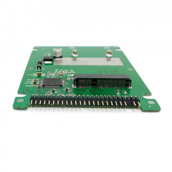 JSER mSATA mini PCI-E SATA SSD to 2.5 inch IDE 44pin Notebook Laptop hard disk case Enclosure White