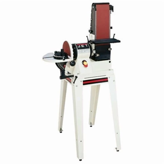 JSG-960S 6 x 48 in. Belt & 9 in. Disc Combination Sander with Open Stand