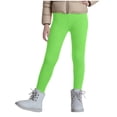 thumbnail image 1 of JSGEK Children Long Length Leggings Solid Color Thin Pants High Waist Elastic Waist Comfortable Casual Pants Wearable for Sports and Daily Use Green 7 Years, 1 of 9