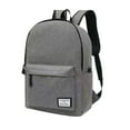 thumbnail image 1 of JSGEK Clearance Sale Back to School Supplies School Backpack Laptop Backpack,Travel Laptop Backpack,Student Schoolbag,Large Capacity Outdoor Backpack,Solid Color Backpack Gray, 1 of 6