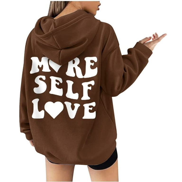 JSGEK LONG SHIRT Essentials Hoodie Casual Loose Drop Shoulder