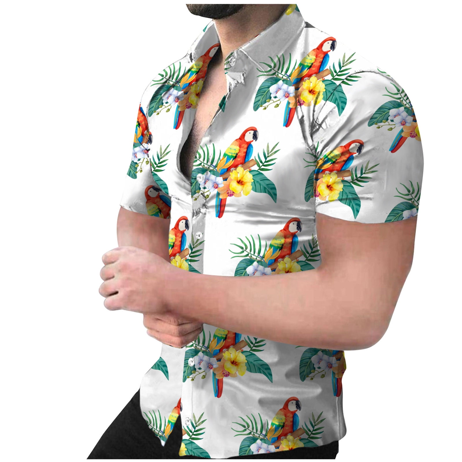 boys floral print shirt