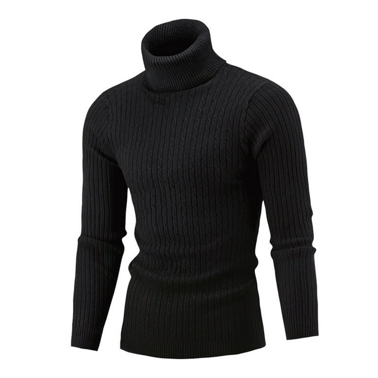 Walmart mens outlet black turtleneck