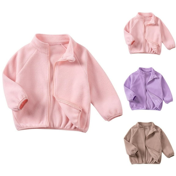 JSGEK Spring Fall Zipper Hoodie for Boys and Girls Long Sleeved Casual Jacket Soft Fleece Comfortable Daily Wear Versatile Casual Top Photogenic Outfit Yellow 2 Years