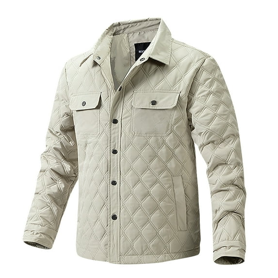 JSGEK Turn Down Collared Casual Clothes for Men Men's Outerwear Jacket Long Sleeve Loose Vintage Long Sleeve Fluffy Fuzzy Sherpa Zip up White XXXL